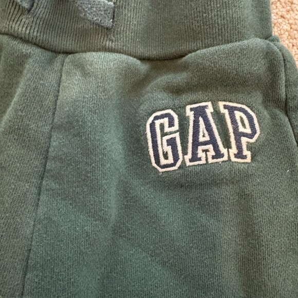 baby GAP Joggers Sweatpants Comfy Casual Green Kids Size 2T - Picture 2 of 6